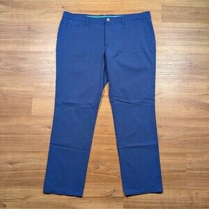 Alberto Rookie Golf Mens Size 56 40x30 Blue Regular Fit Pro 3x Dry Cooler Pants